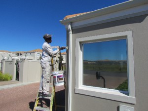 Painting Melkbosch Village