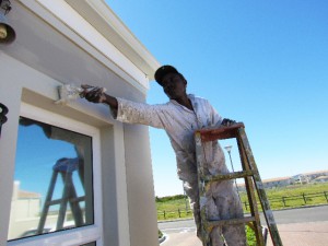 Painting Melkbosch Village
